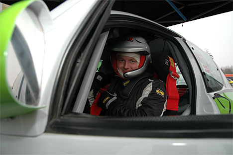 Jesper Bisted har kæmpet en kamp for at blive klar til rally på hjemmebane